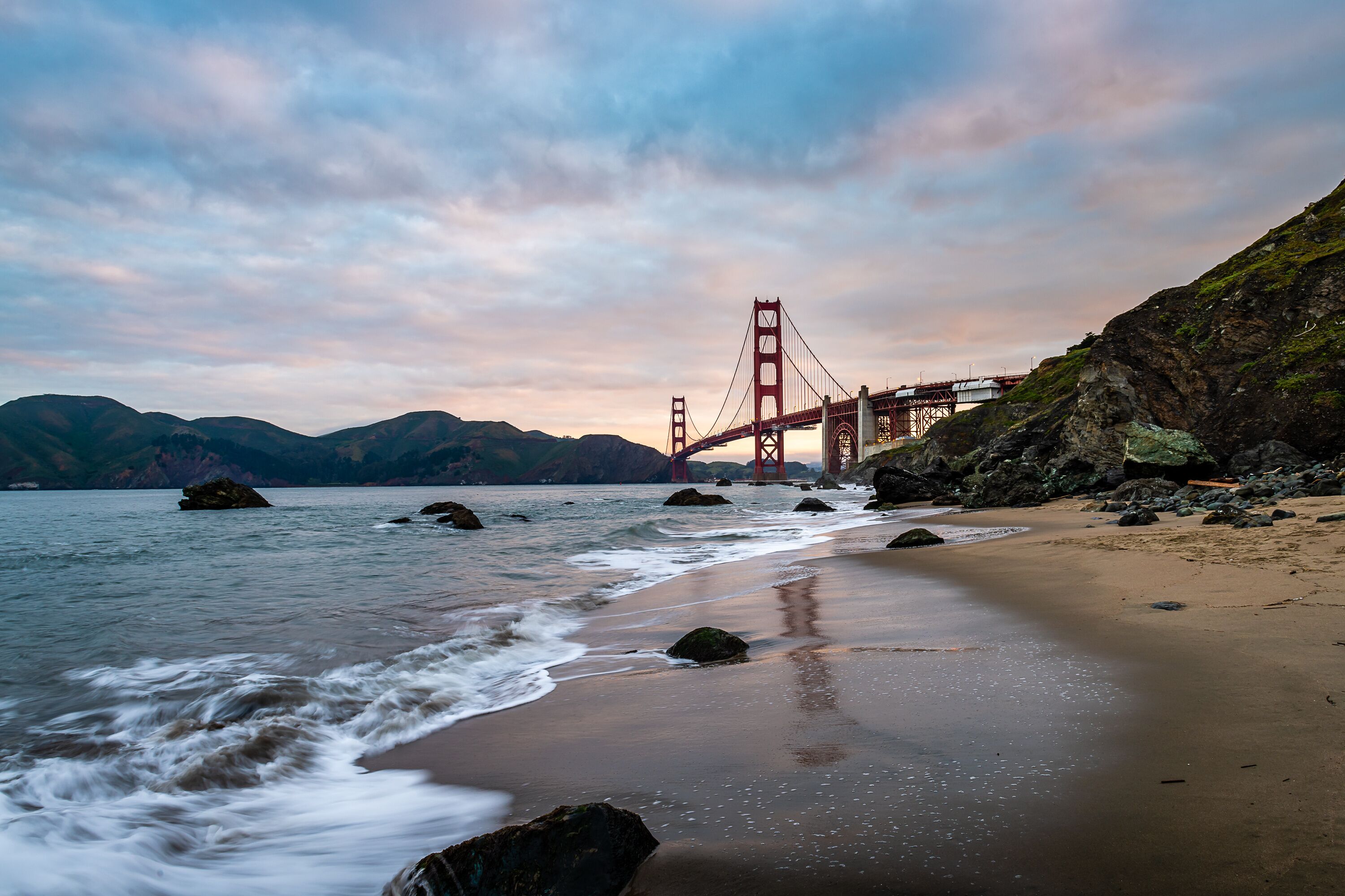 Marshall's Beach at Dawn