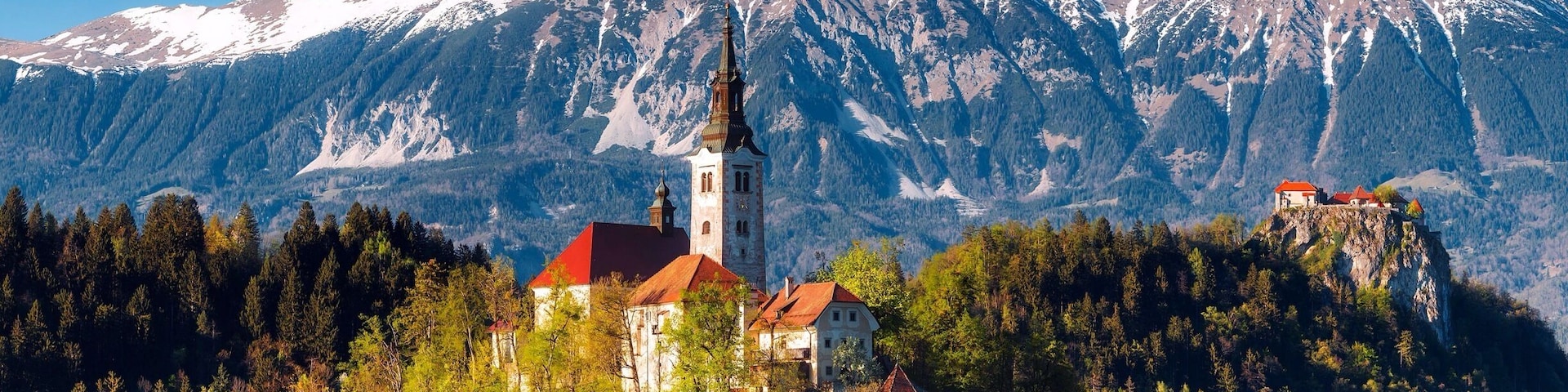 Lake Bled is arguably the jewel of Slovenia and a place that seems like straight from a fairy tale. There are plenty of viewpoints if one wants an elevated view of the lake and the island. It's also possible to rent a rowing boat for a small fee and spend some time on the lake itself.