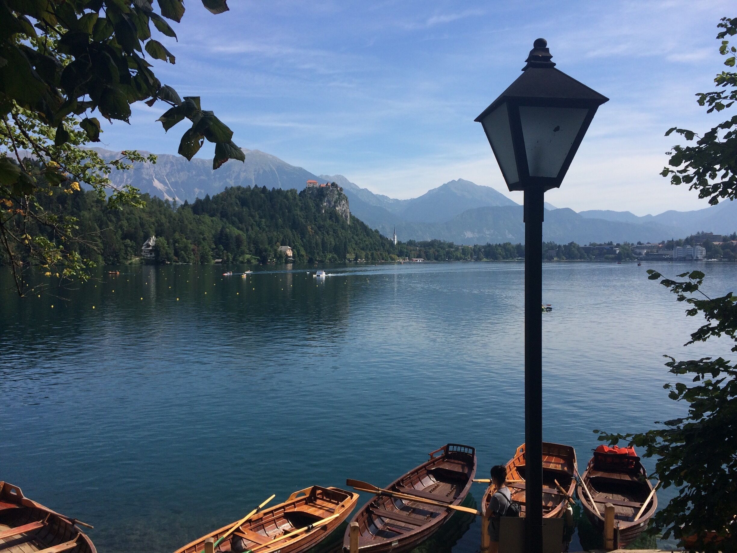 Lake Bled from Bled Island