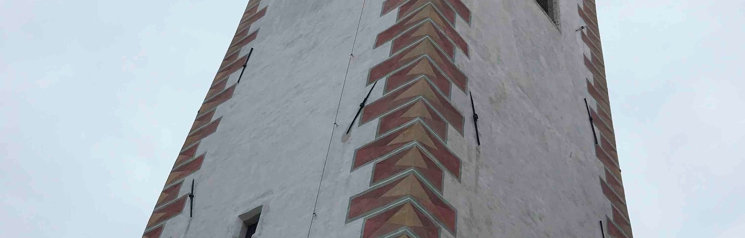 The tower of The Pilgrimage Church of the Assumption of Maria/Mary on Bled Island. The church is reached by a short boat ride across Lake Bled costing 15EU for a return trip and climbing the 99 steps that lead up to it. For 6EU you can enter the church and also climb the tower for a further fee.
#LakeBled #Water #Slovenia #Reflections #Church #PilgrimageChurchOfTheAssumptionOfMaria #Architecture