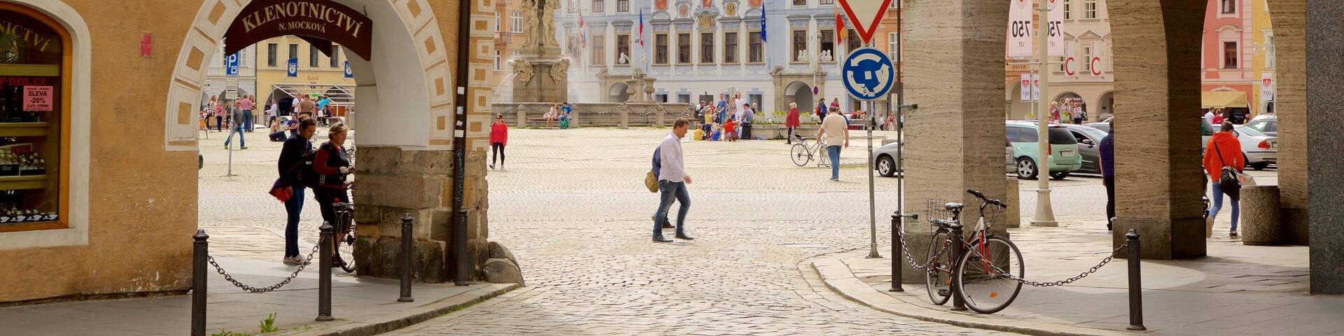 チェスケ ブデヨヴィツェ フィーチャー 都市 と 広場