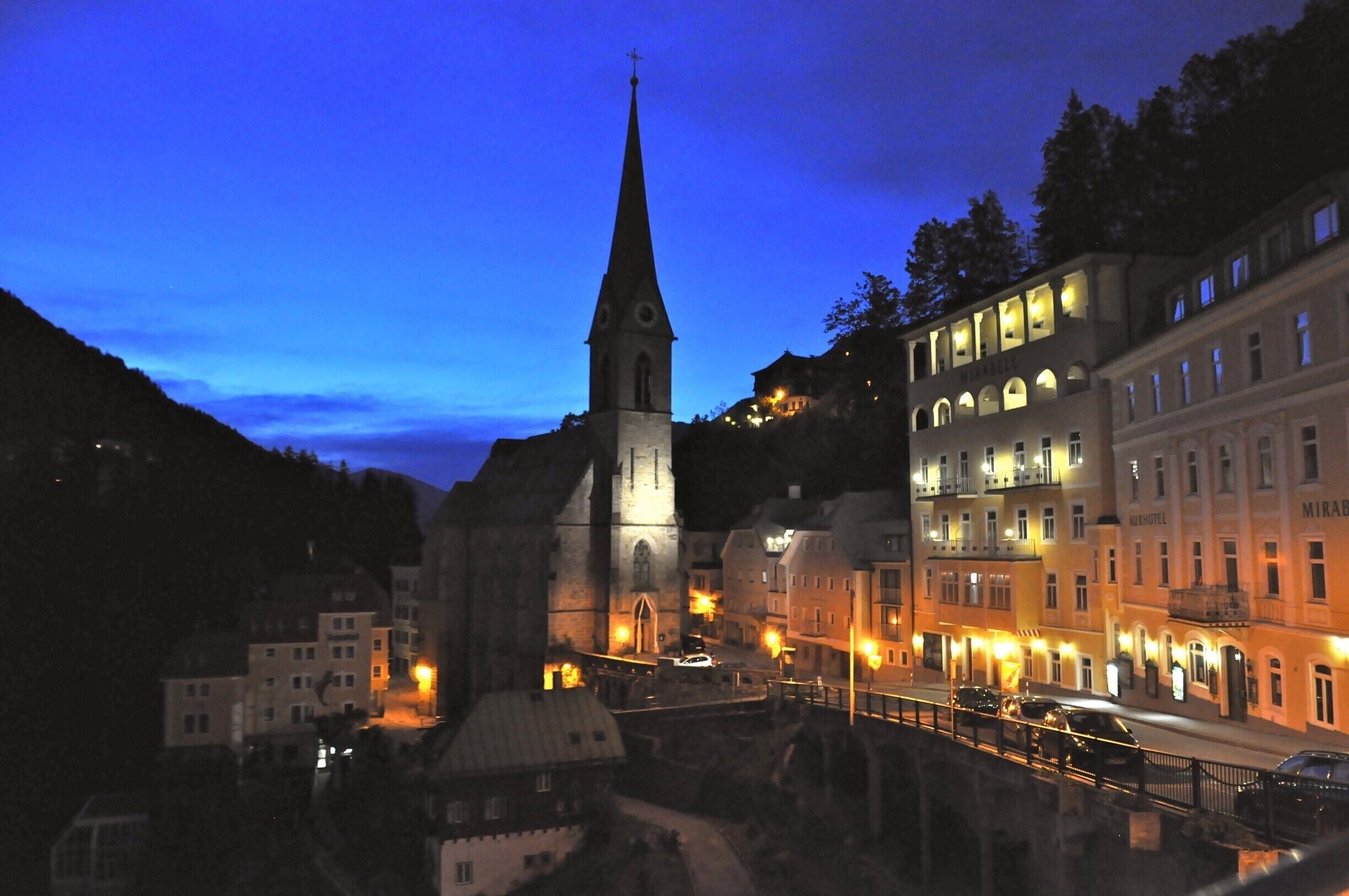 Beautiful #blue summer light at Badgastein, south of Salzburg