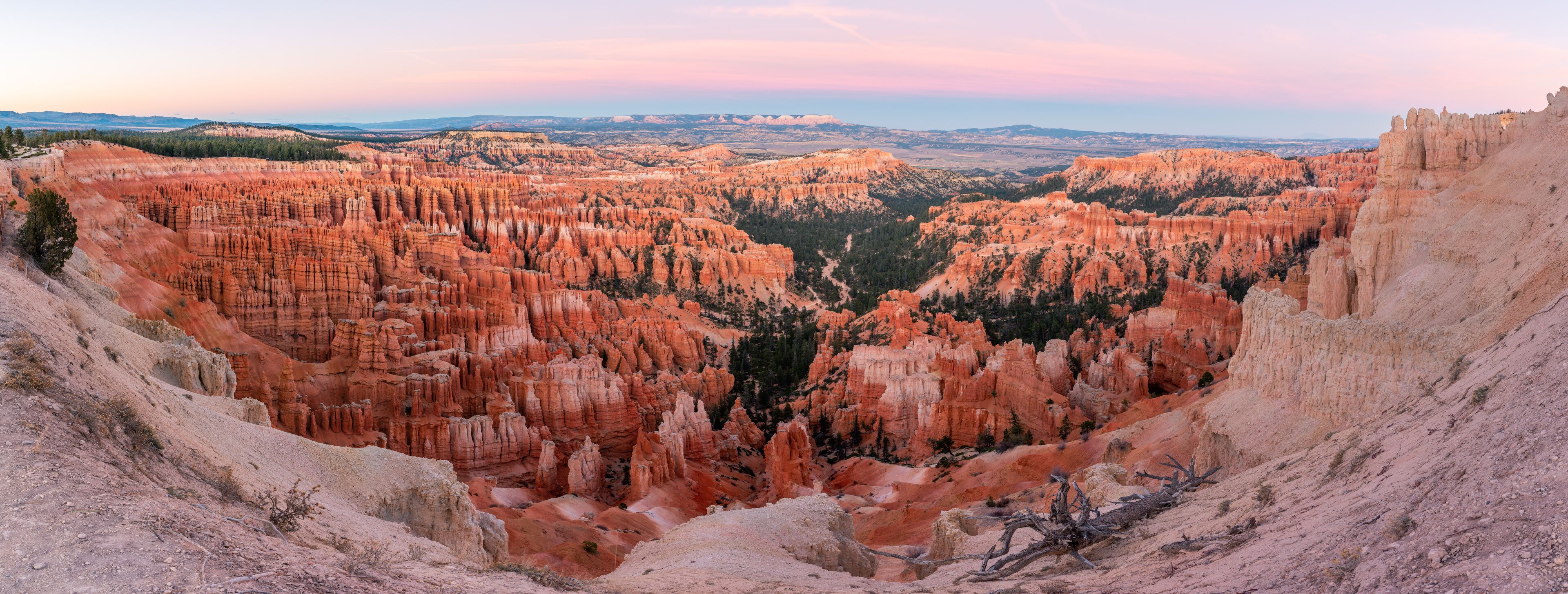 Sunrise Panorama of Bryce Canyon National Park