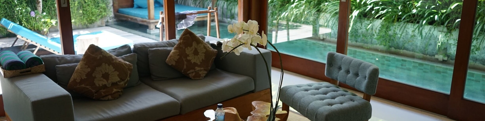 Staying in a pool villa in Bali is a good way to enjoy the island while keeping cool in the tropical heat