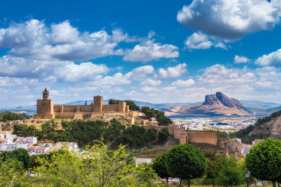 A panoramica view of Antequera, Andalusia