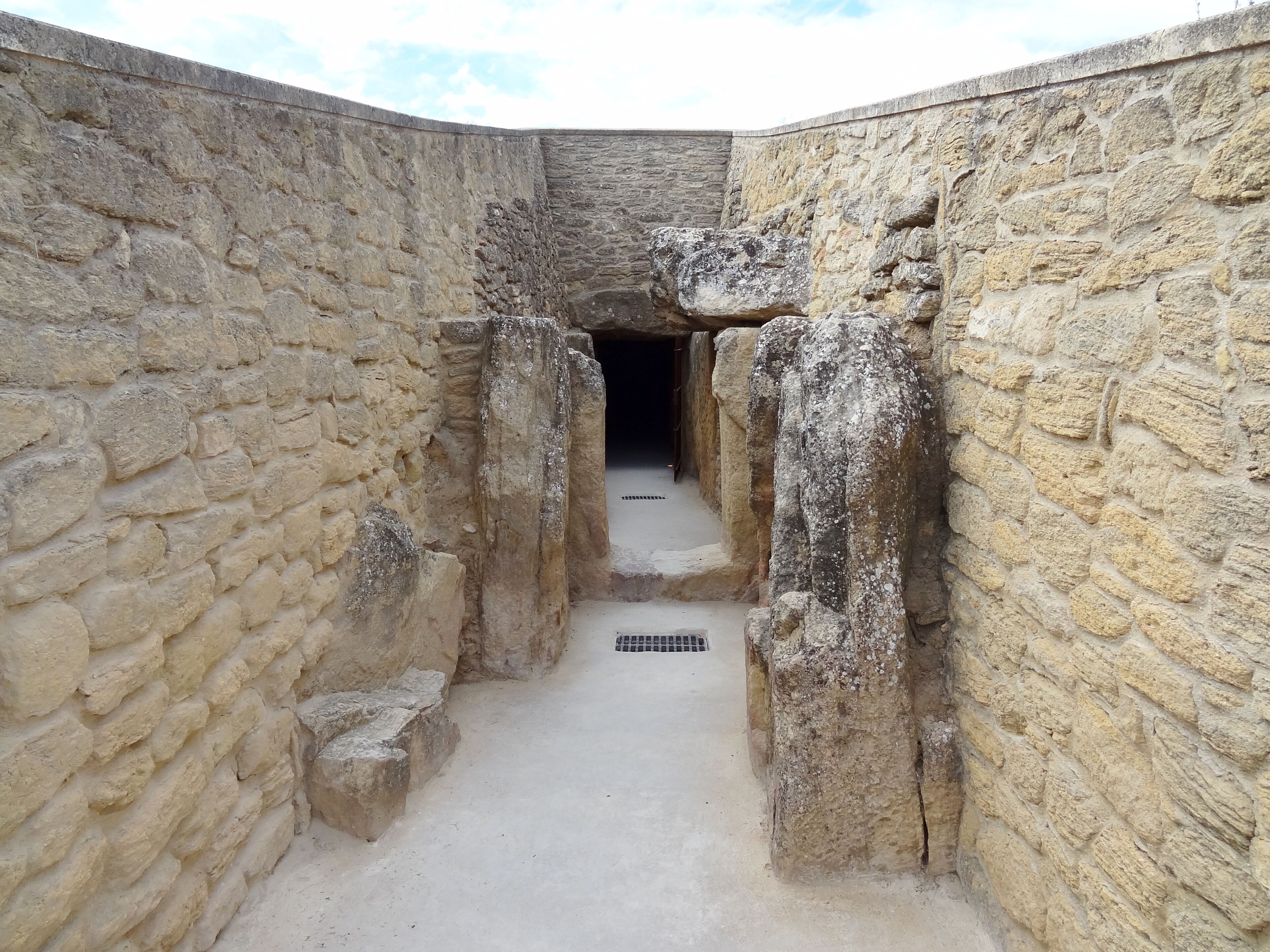 Dolmen de Viera in Antequera, Provinz Málaga, Spanien