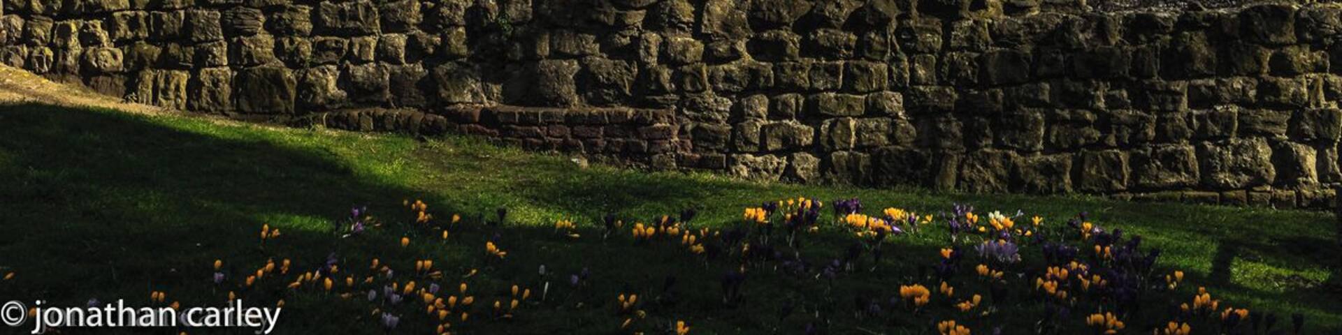 beautiful cathedral and important Norman castle out of shot, in the middle of a quaint small city steeped in history with plenty of nice cafes and restaurants