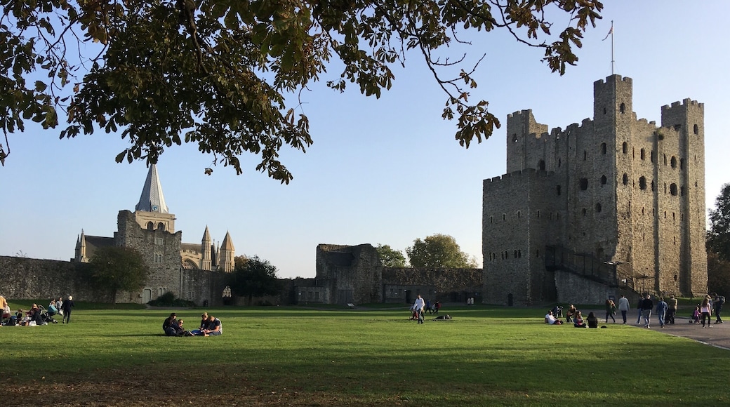 Rochester in late summer - lovely to visit, and to explore Great Expectations sites like Satis House.