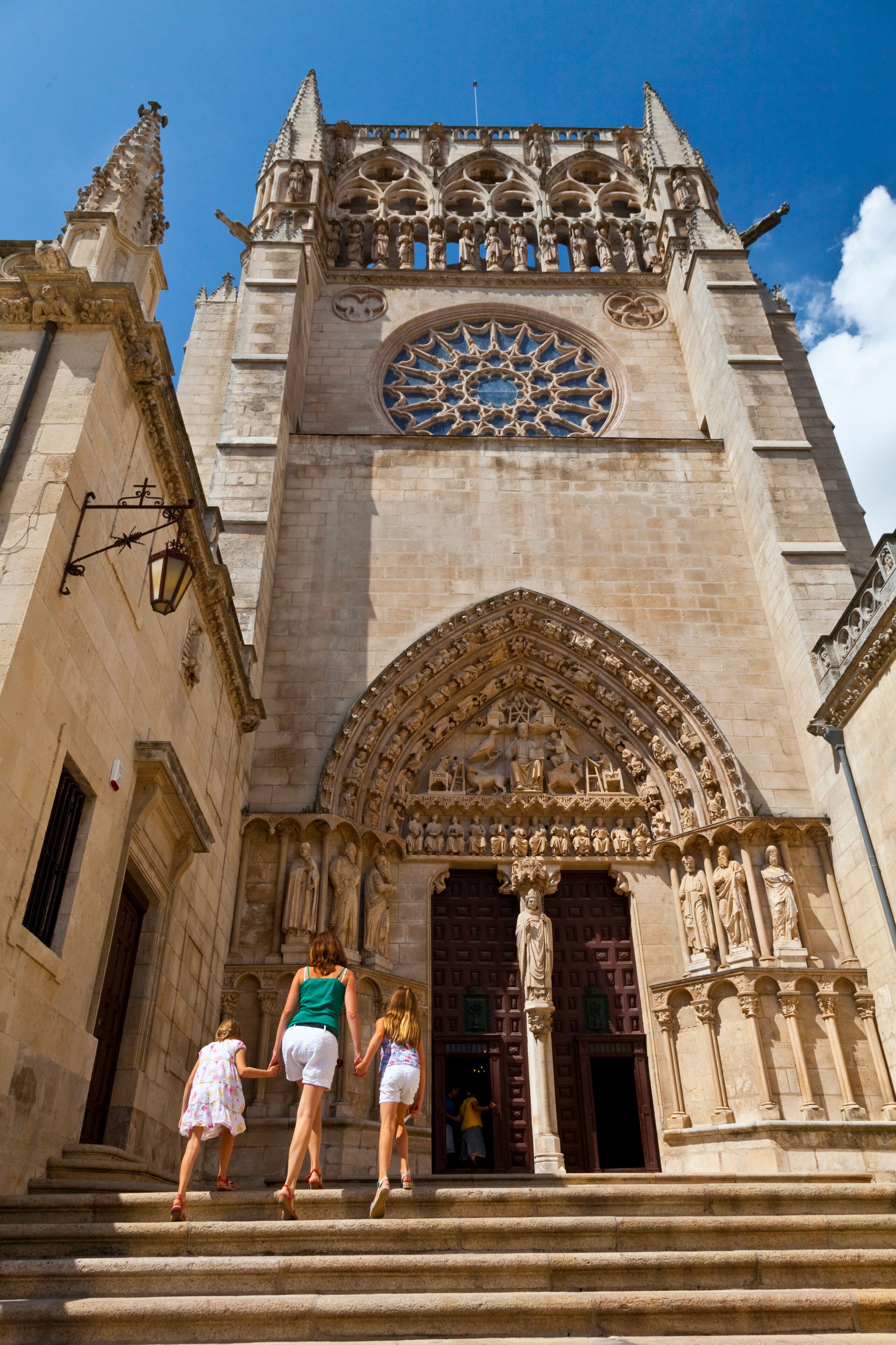 Puerta del Sarmental, Catedral de Burgos, Burgos, Castilla y León, España