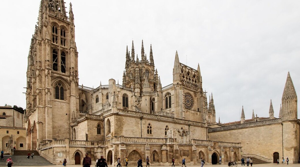 One in a series of views on Burgos Cathedral, located in the city of Burgos in North-West Spain.