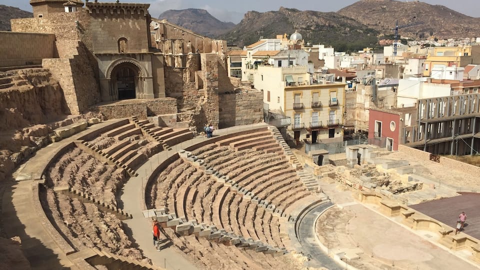 Lovely place Cartagena. Roman auditorium #architecture