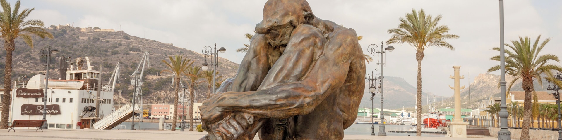 Harbour of Cartagena, Spain.