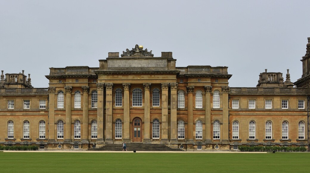 Blenheim Palace, a Georgian building that is the only secular, non-royal palace in England