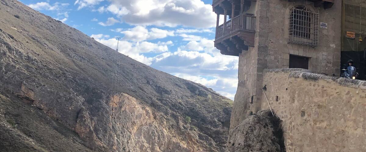 Loved seeing the Hanging Houses of Cuenca, Spain. They just seem suspended in the air. 
#Trovember photo contest