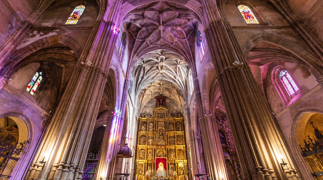 Cathedral of historical town of Carmona in Andalusia, Spain