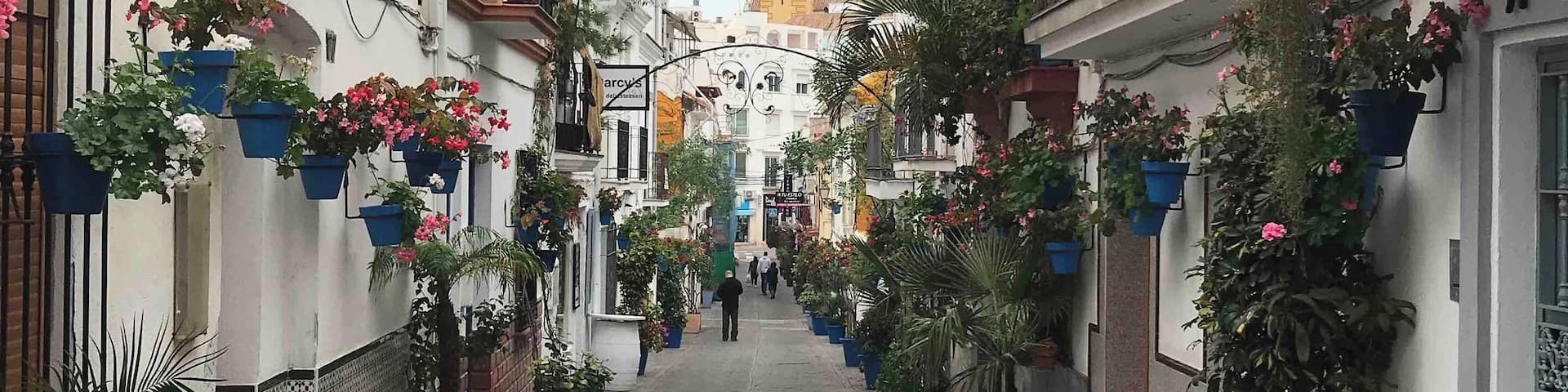 The Old Town and quaint streets of Estepona