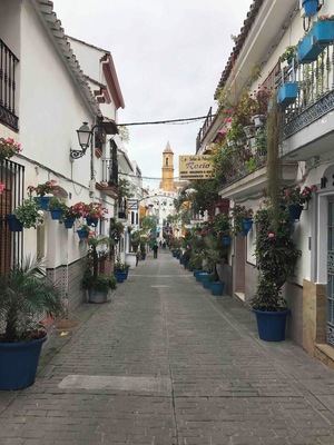 The Old Town and quaint streets of Estepona