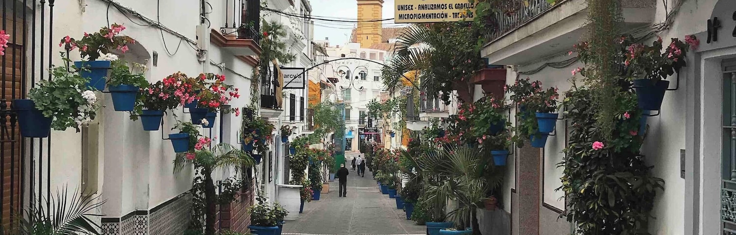 The Old Town and quaint streets of Estepona