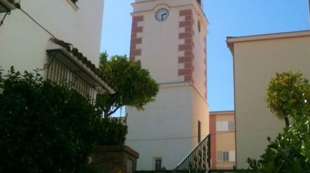 The bell tower in Estepona.