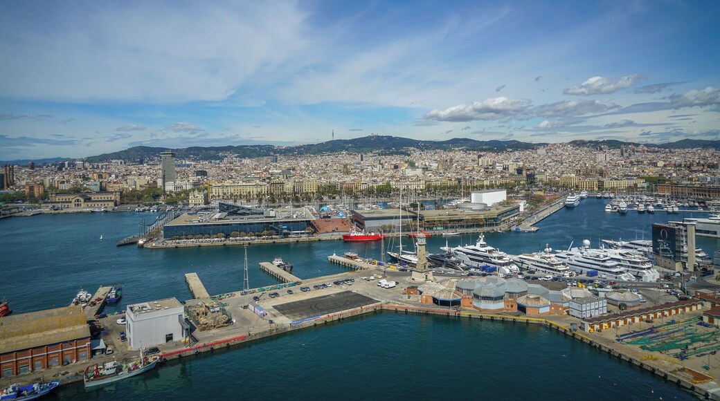 Barcelona from the cable car