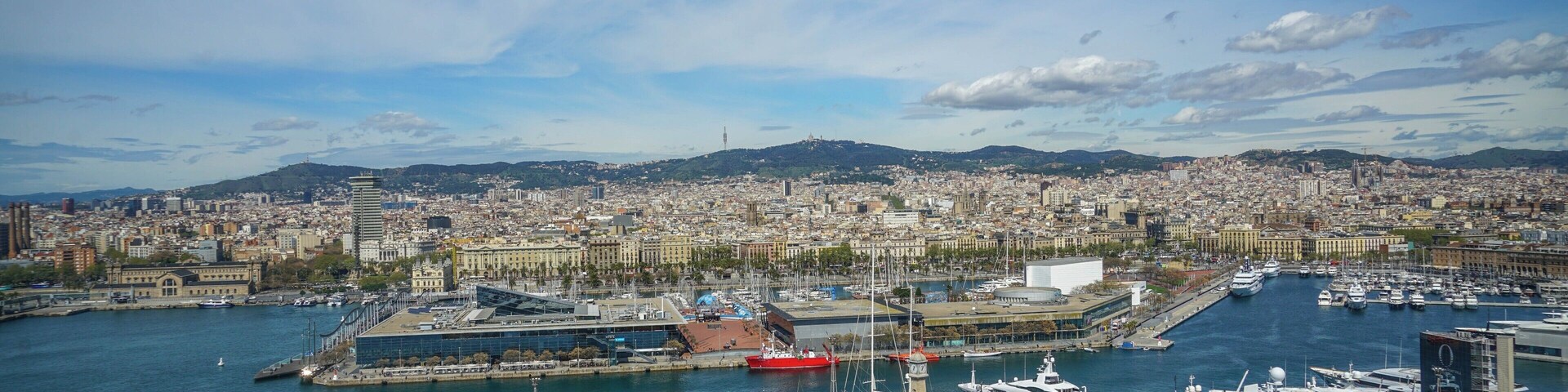 Barcelona from the cable car