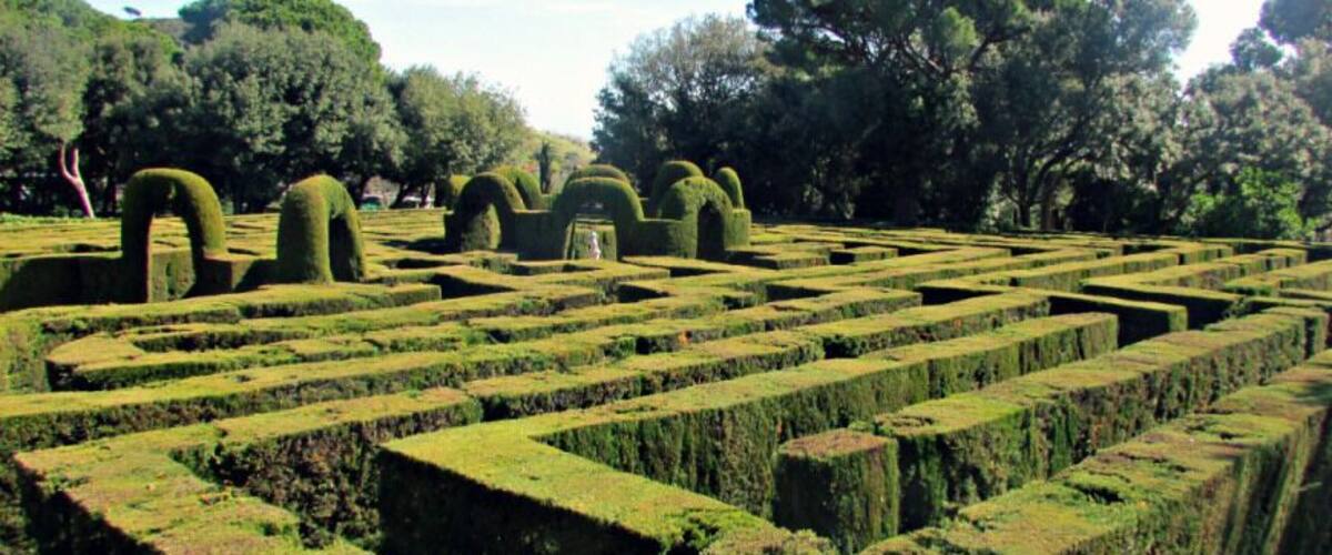 This park is one of the oldest parks in Barcelona and a little bit off the beaten track. It compromises an 18th century neoclassical garden and an 19th century romantic garden and itâs most famous for its labyrinth.
The park is a 5-minute walk from the metro station âMundetâ (on the L3) and admission is 2,5 âŹ.
more: http://bigcitiesbrightlights.wordpress.com/2013/08/26/barcelona-parc-del-laberint-dhorta/