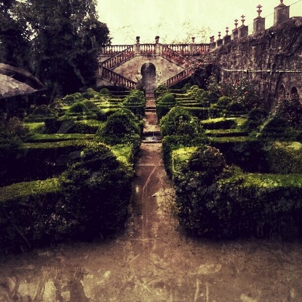 The beautiful romantic Boxwood garden ( Jardin de los Bojes) at the historic Parc del Laberint, was the last garden to be completed in 1880
