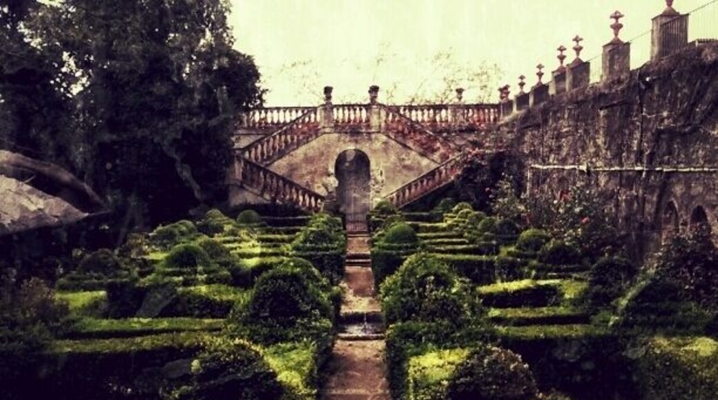 The beautiful romantic Boxwood garden ( Jardin de los Bojes) at the historic Parc del Laberint, was the last garden to be completed in 1880