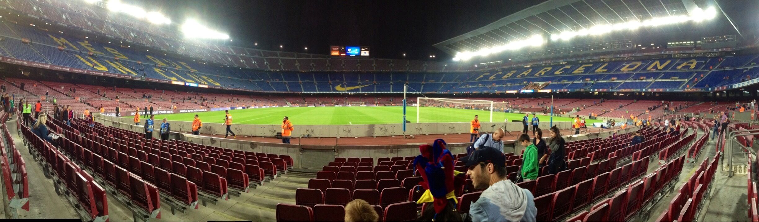 The cathedral of football before the game.