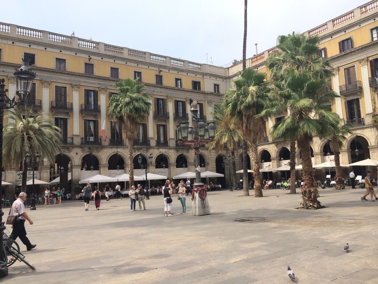 Square in Barcelona