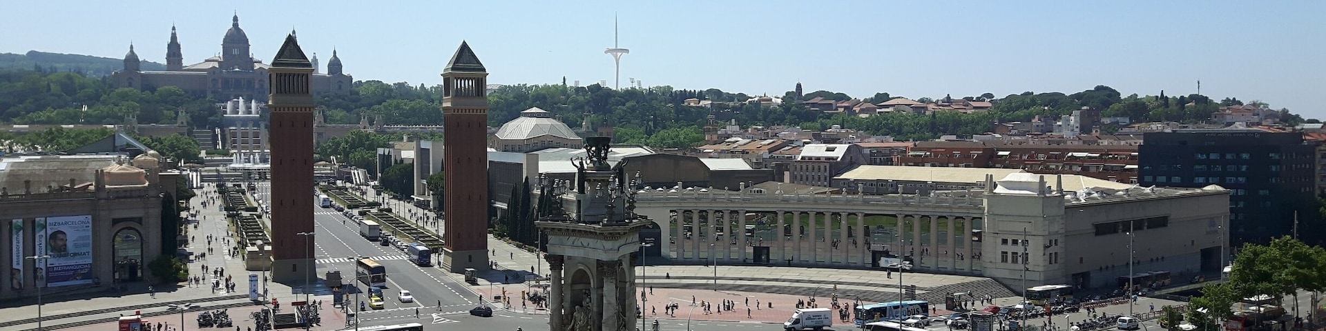 View on the top of arena shopping.