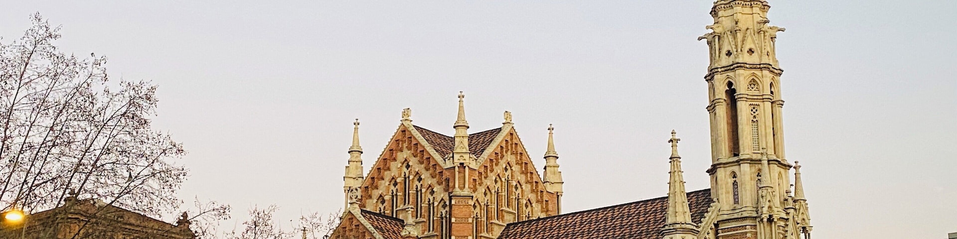 One of the many beautiful churches in Barcelona.