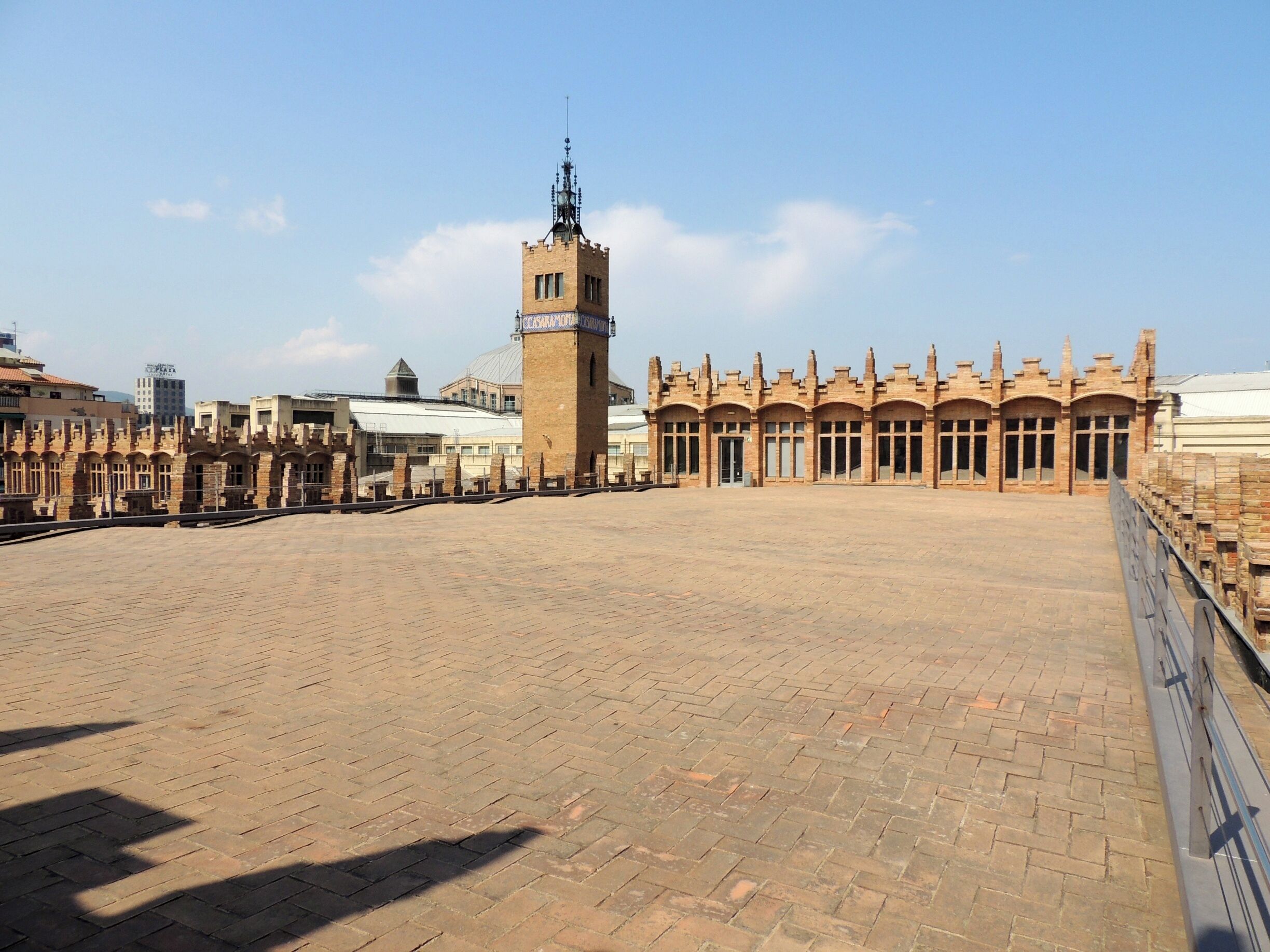 2013. A fantastic contemporary art museum that should be appreciated more. The building is a former textile factory and the architecture alone is worth the visit (but see the art!). The roof, where this was taken, is open to visitors and is a must-see.