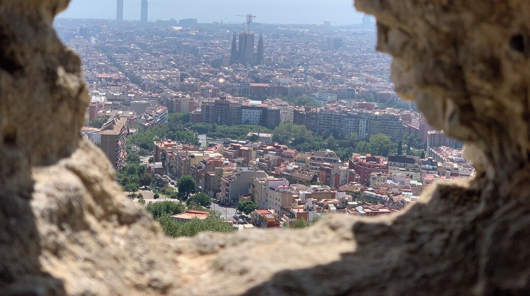 View of Barcelona and The Sagrada Familia from the Bunkers del Carmel in the hills above Barcelona.
A trek to get to the top, but worth it.
#barcelona