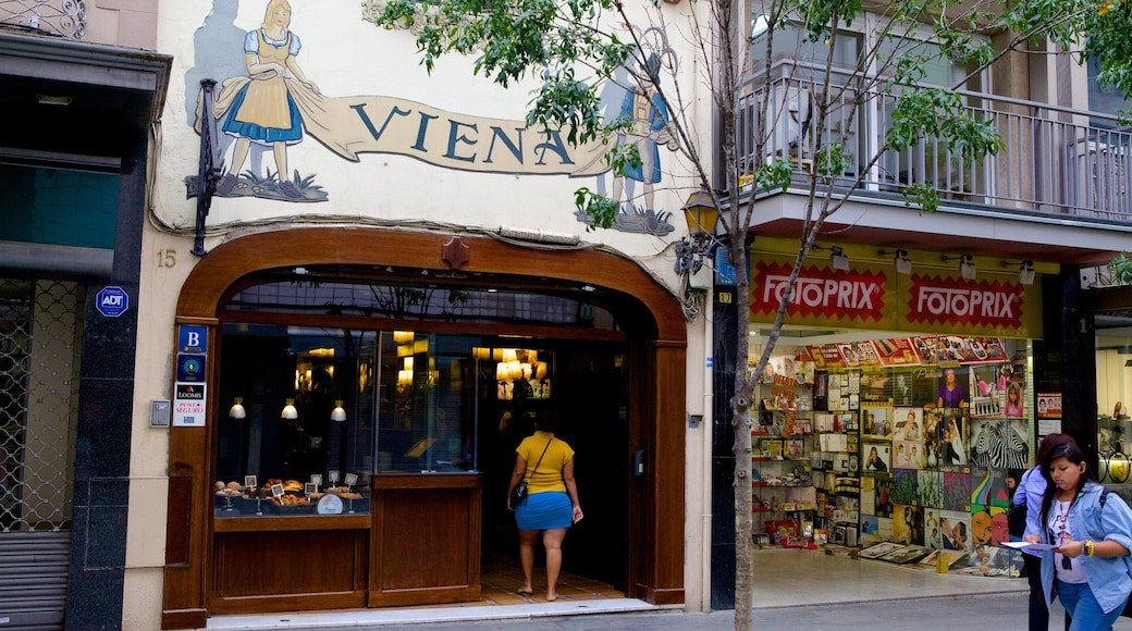Granollers welches beinhaltet Straßenszenen
