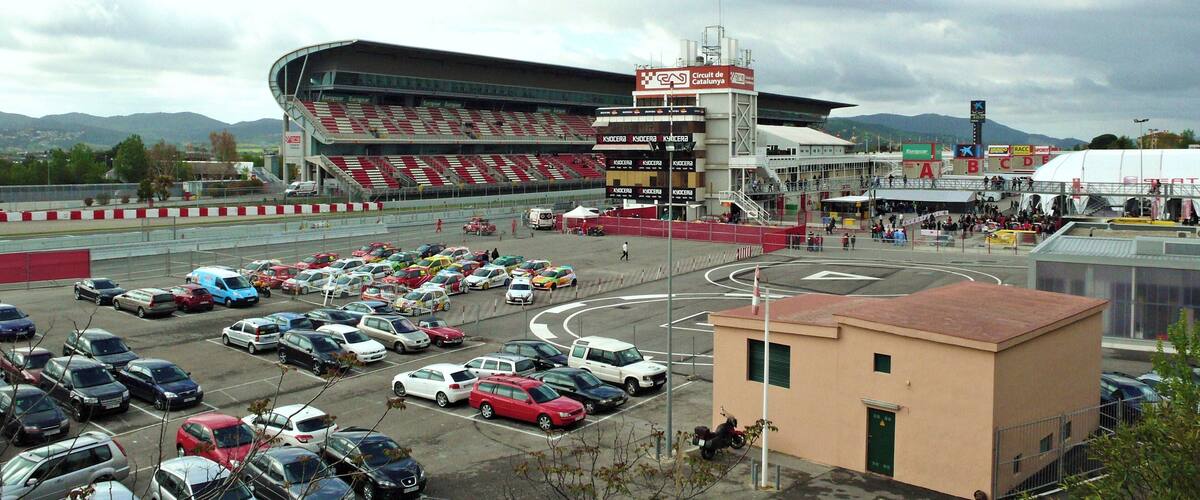 paddock del circuito de cataluña-2012