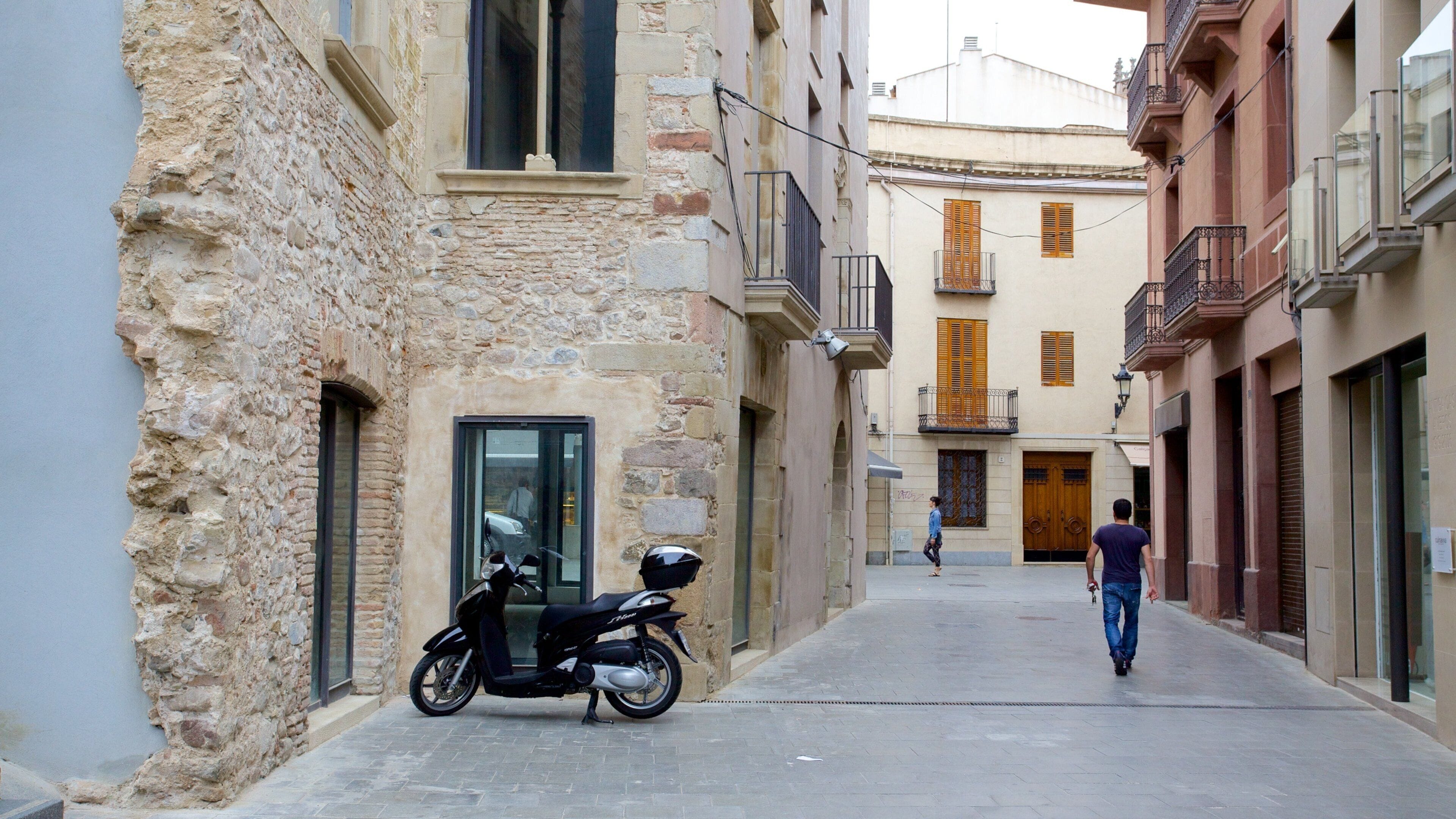 Granollers das einen Straßenszenen und Haus