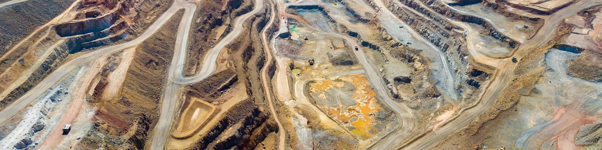 This mine is located in Riotinto, Huelva, Spain. This area along the Rio Tinto, in the Andalusian, Spain has been mined for copper, silver, gold, and other minerals.