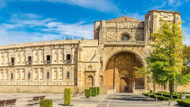 Panoramic view at the San Marcos Convent in Leon - Spain