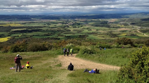 Perfect place for a pilgrim to rest and have lunch along the camino de Santiago!