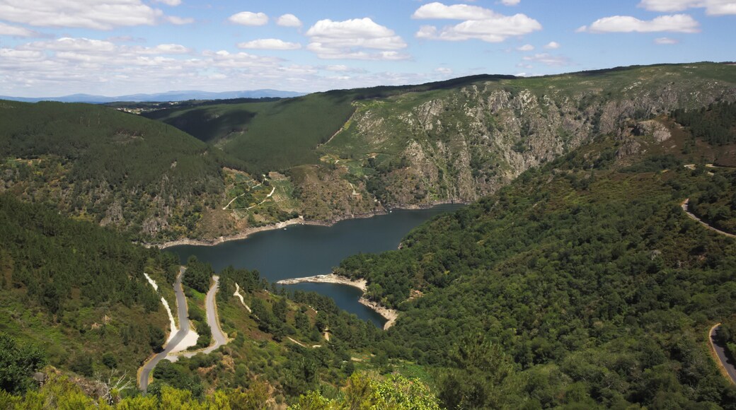 Canyon of the river Sil, Ribeira Sacra, Galicia, Spain.
