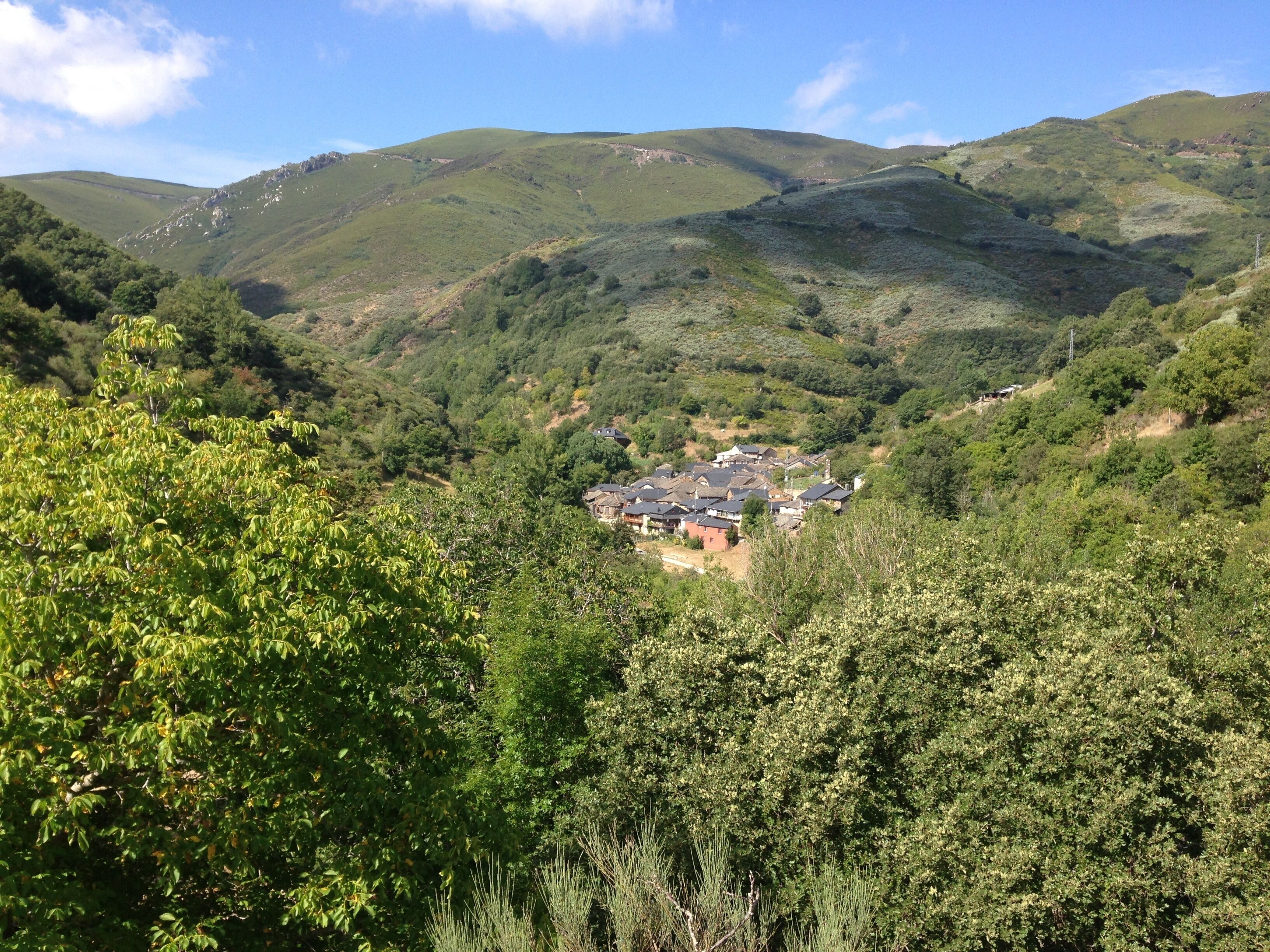 Bouzas visto desde la Peña del Corzeiro