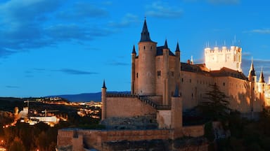 Alcazar of Segovia panorama