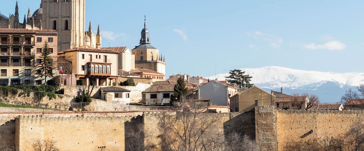 View from Alcazar de Segovia