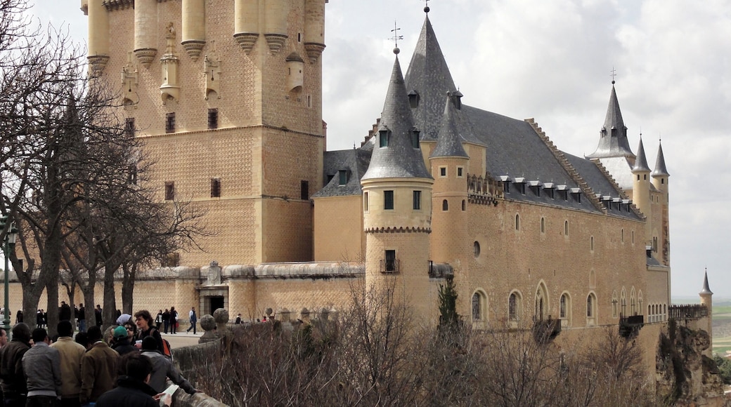 The Alcazar of Segovia, Spain (May 2011): a distinctive castle-palace.