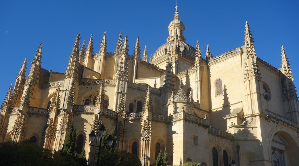 The Cathedral – Nuestra Señora de la Asunción y San Frutos – was built in the late 16th century in Flamboyant Gothic style (with some Renaissance elements).
