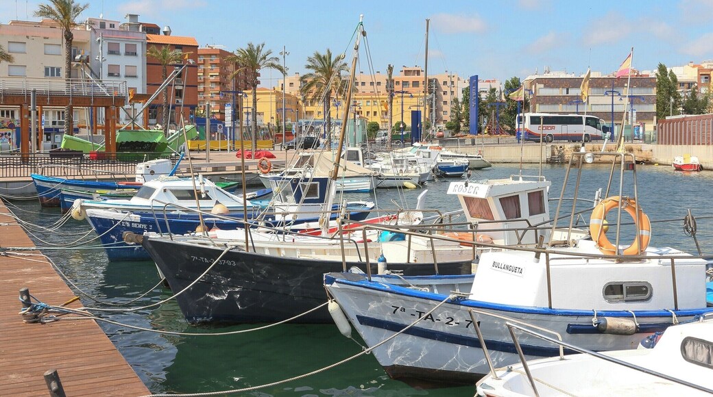 The marina at Tarragona, a pleasant town to wander around.