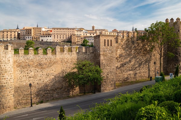 Toledo showing a castle and heritage architecture
