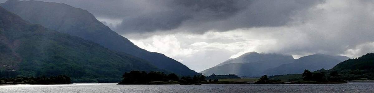 Loch Leven, seen from Ballachulish, Highlands, Scotland