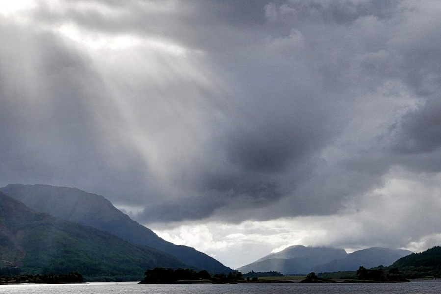 Loch Leven, seen from Ballachulish, Highlands, Scotland